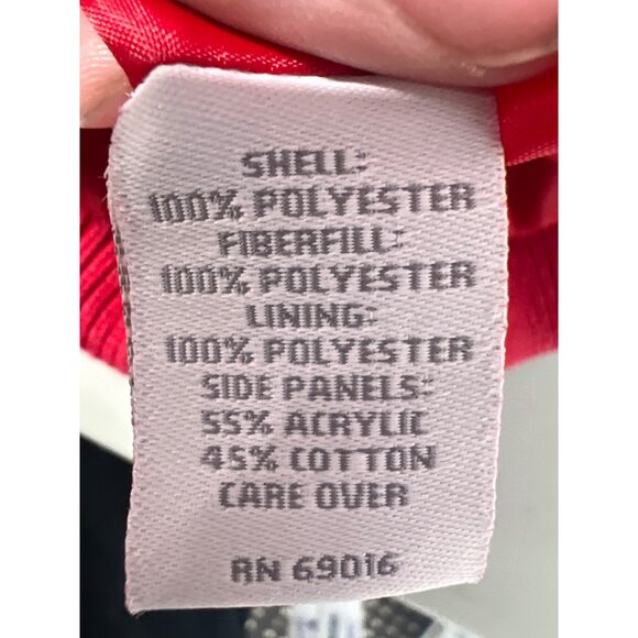 Relativity Full Zip Quilted Vest Size Large Ribbed Panel Sleeveless Outdoor Warm - Picture 4 of 6